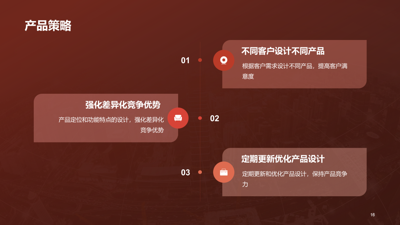 红色现代商务市场营销总监竞聘述职PPT模板