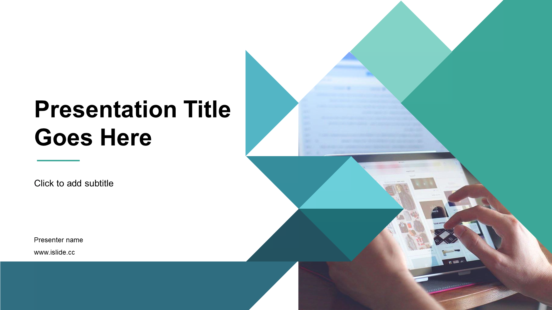 蓝色创意商务办公学习商业计划书PPT主题