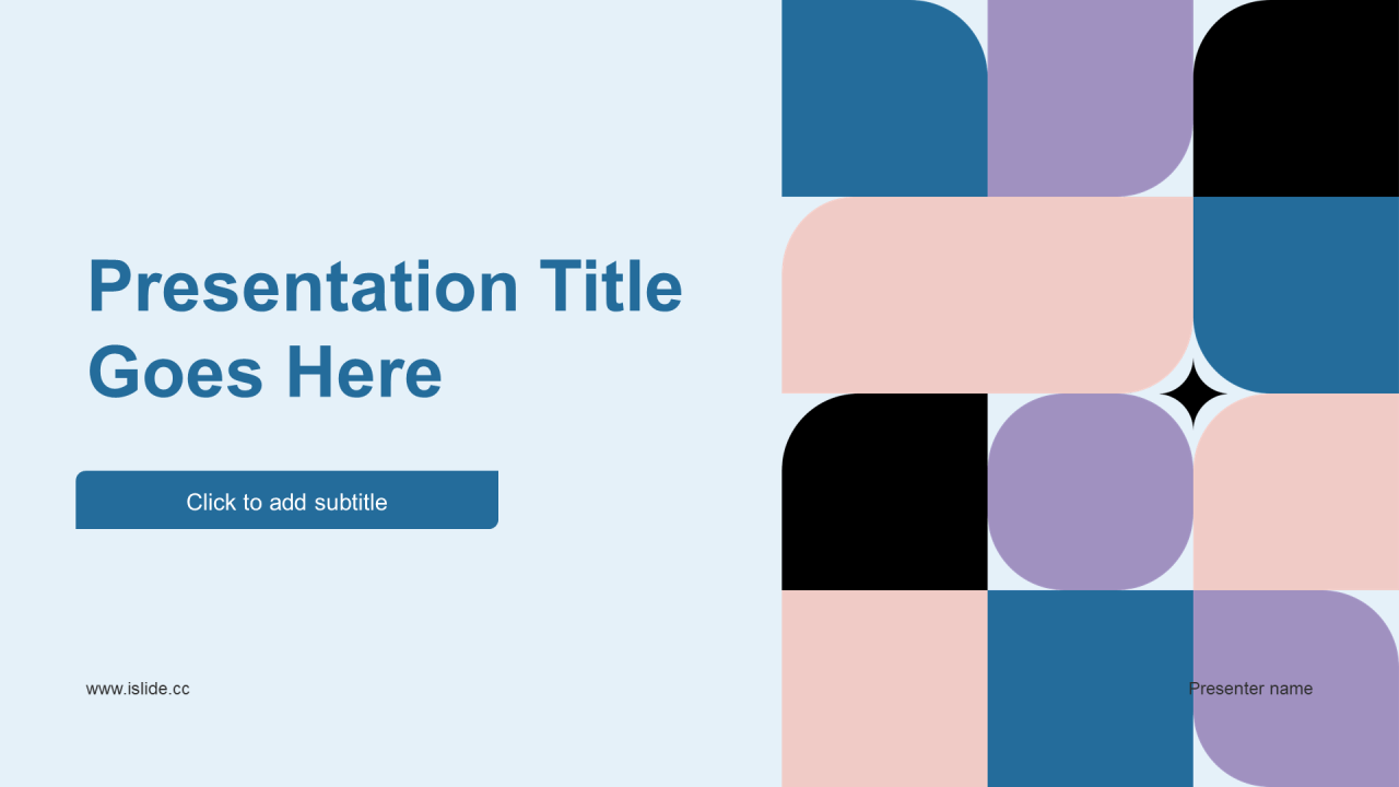 蓝紫色教育培训工作总结PPT主题