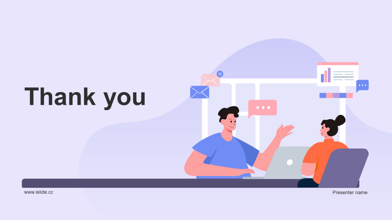 紫色插画教育培训课件PPT主题