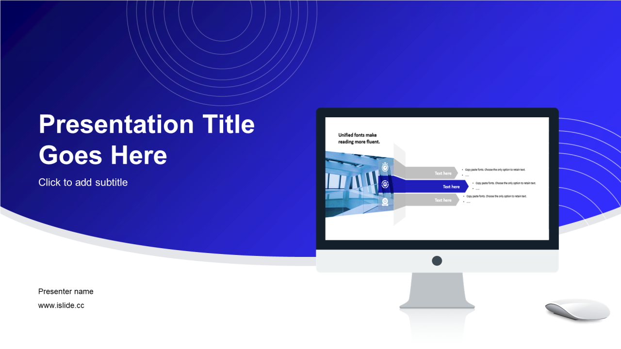 蓝色商务工作总结商业计划书PPT主题