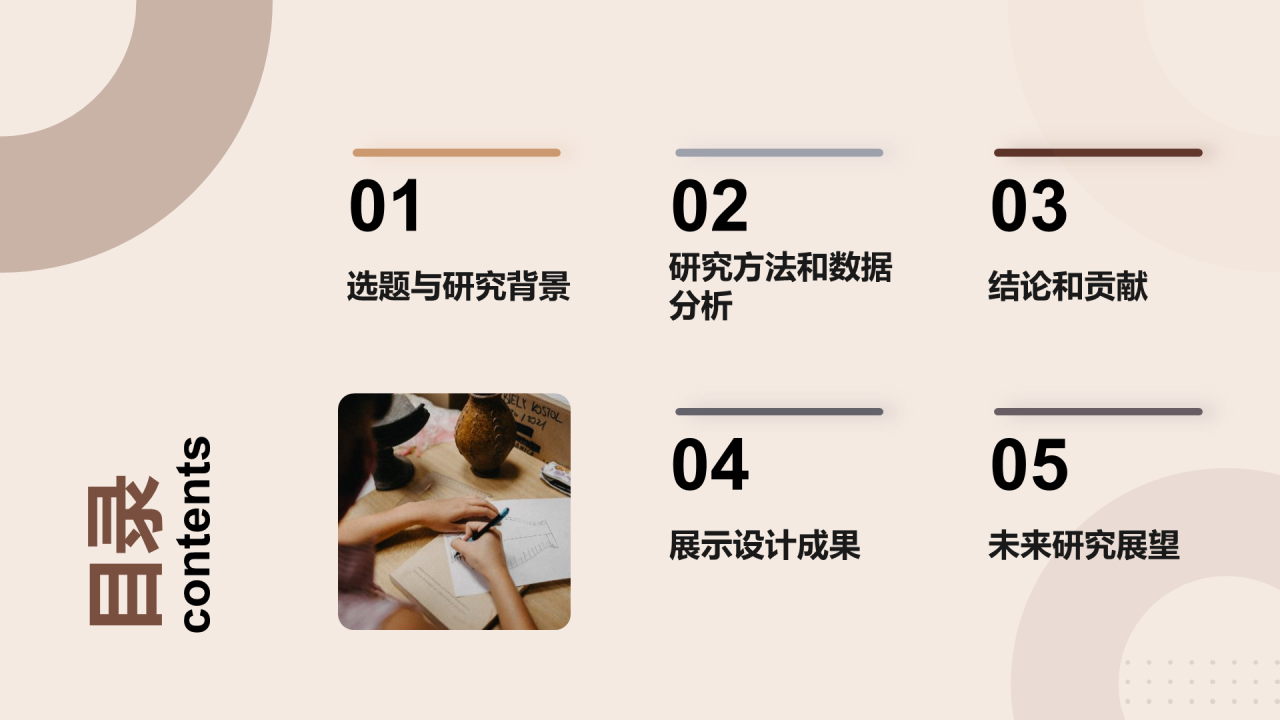 黄棕色商务现代哈尔滨工业大学毕业答辩PPT模板