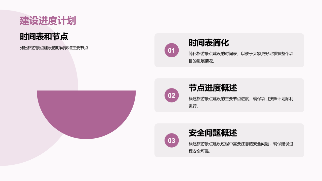紫色商务现代景点旅游开发商业计划书PPT模板