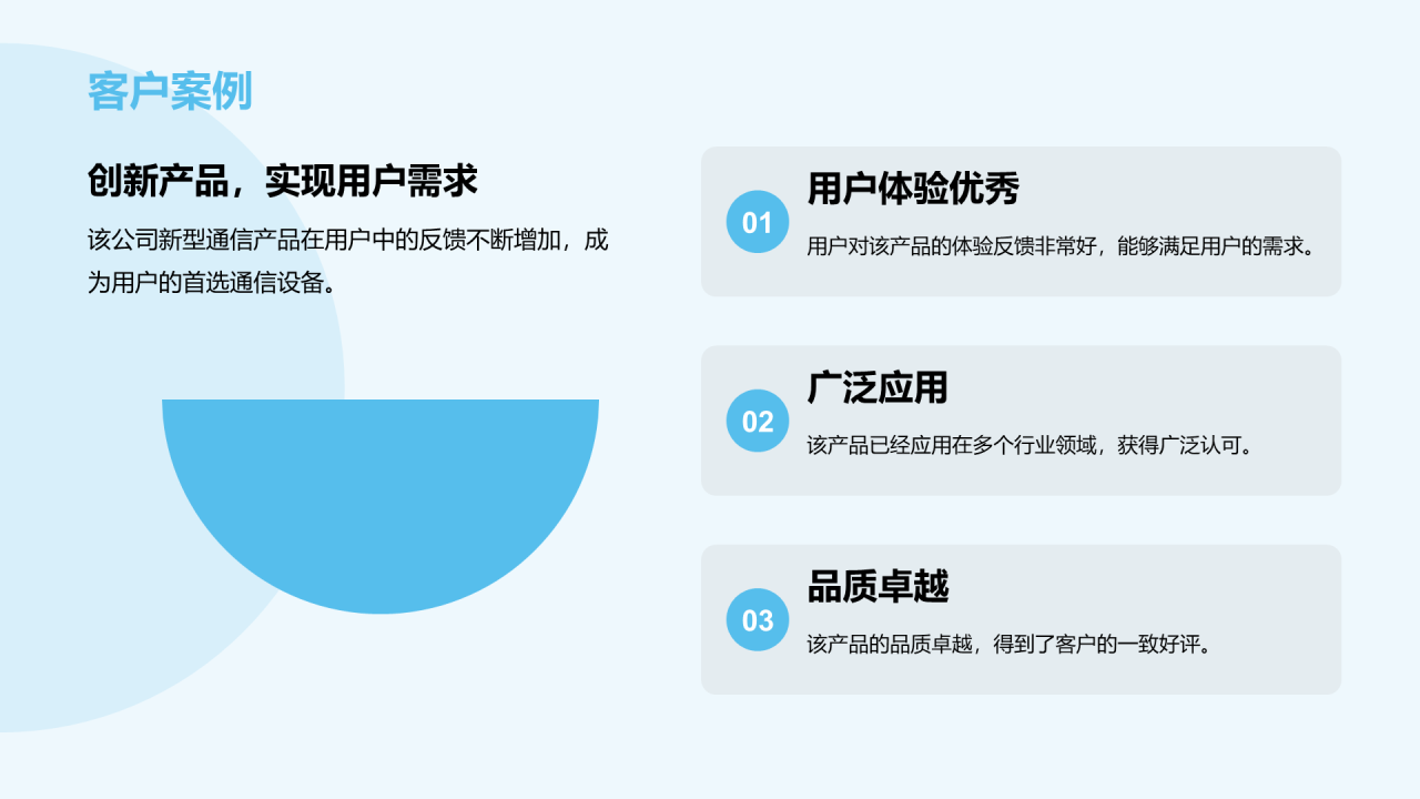 蓝色商务现代通信革新新生态时代商业计划PPT模板