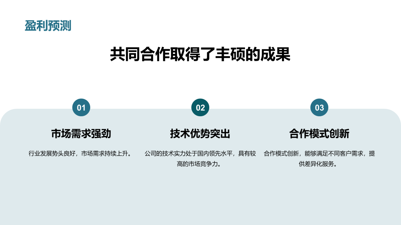 绿色商务现代生物创新合作共赢商业计划书PPT模板