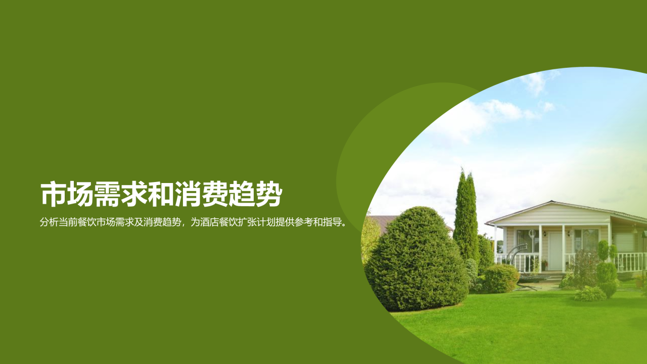 绿色商务现代酒店业务扩张计划PPT模板