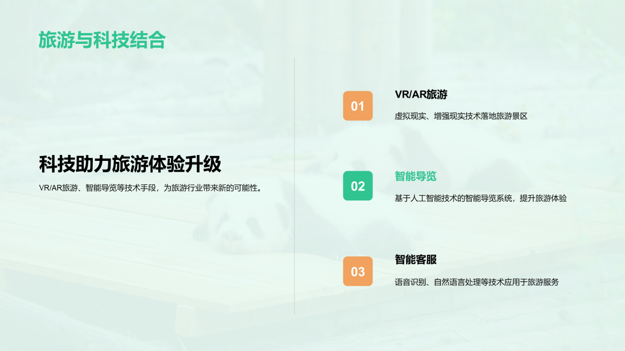 绿色现代成都旅游创新策划PPT模板