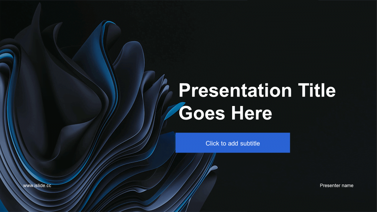 黑蓝色商务现代IT互联网工作总结