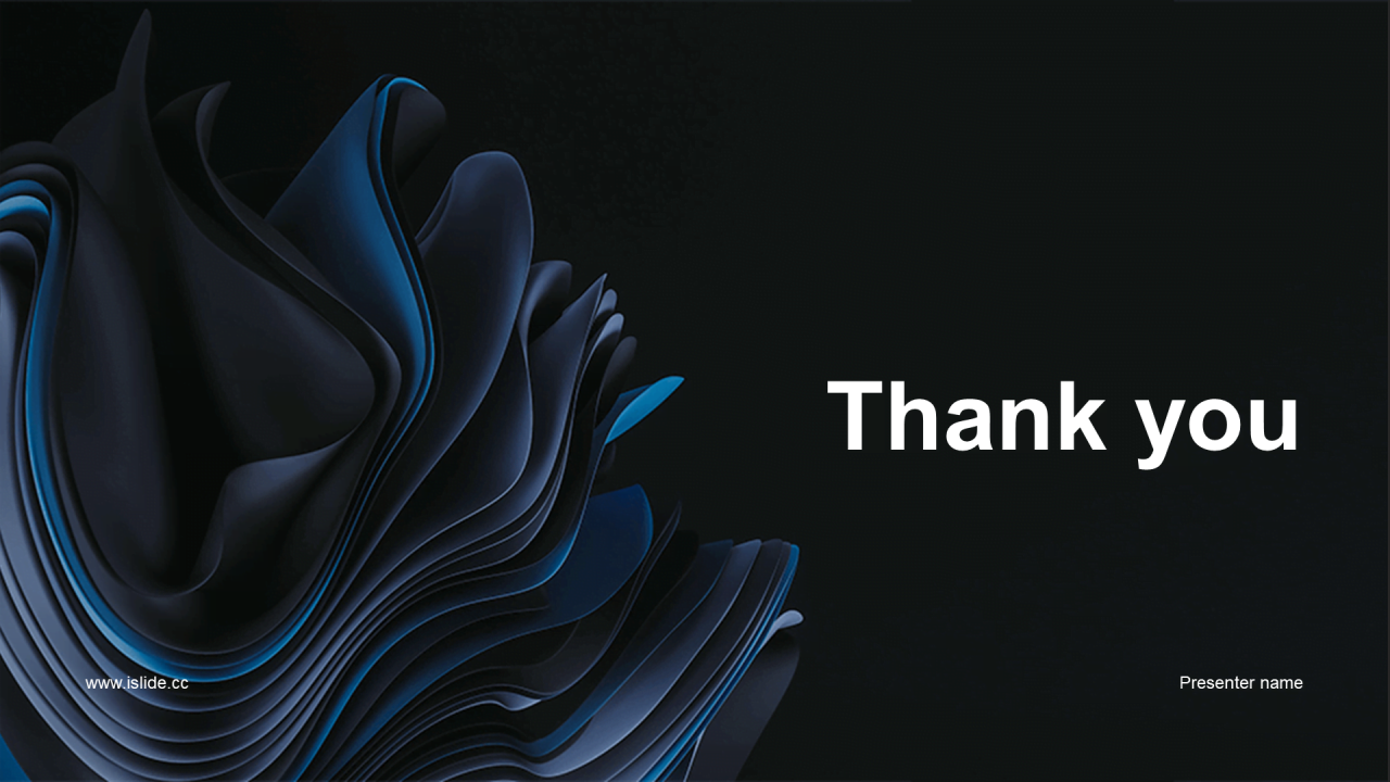 黑蓝色商务现代IT互联网工作总结