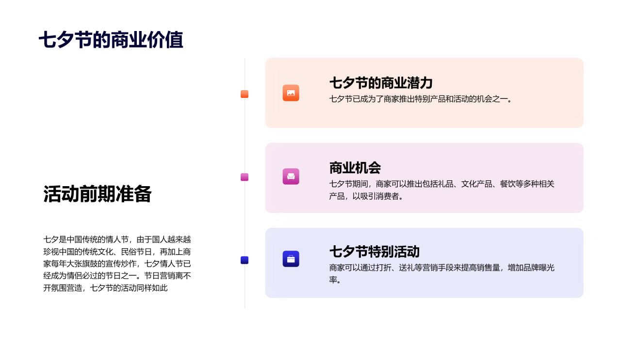 紫色插画七夕节科普PPT模板