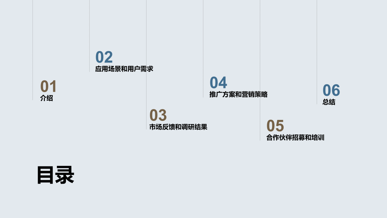 蓝色商务保险商业计划书PPT模板
