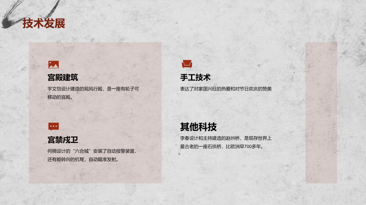 红灰色古风教育隋朝开皇之治PPT模板