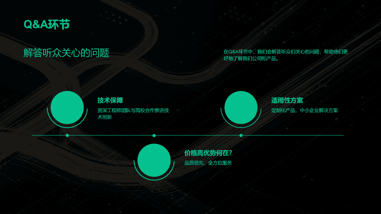 蓝色创意炫酷创新科技拓展未来PPT模板