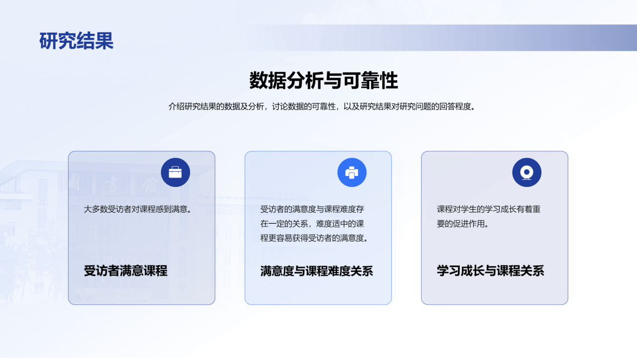 蓝色现代南京邮电大学论文毕业答辩PPT模板