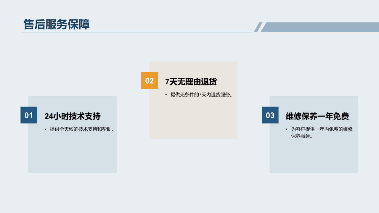 蓝色商务客户洽谈商业计划书PPT模板