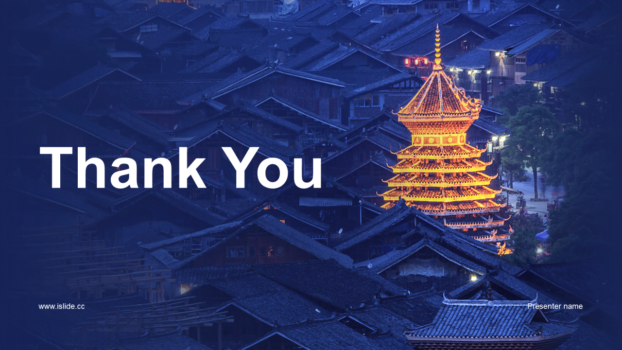 蓝色旅游景点开发商业计划书PPT模板