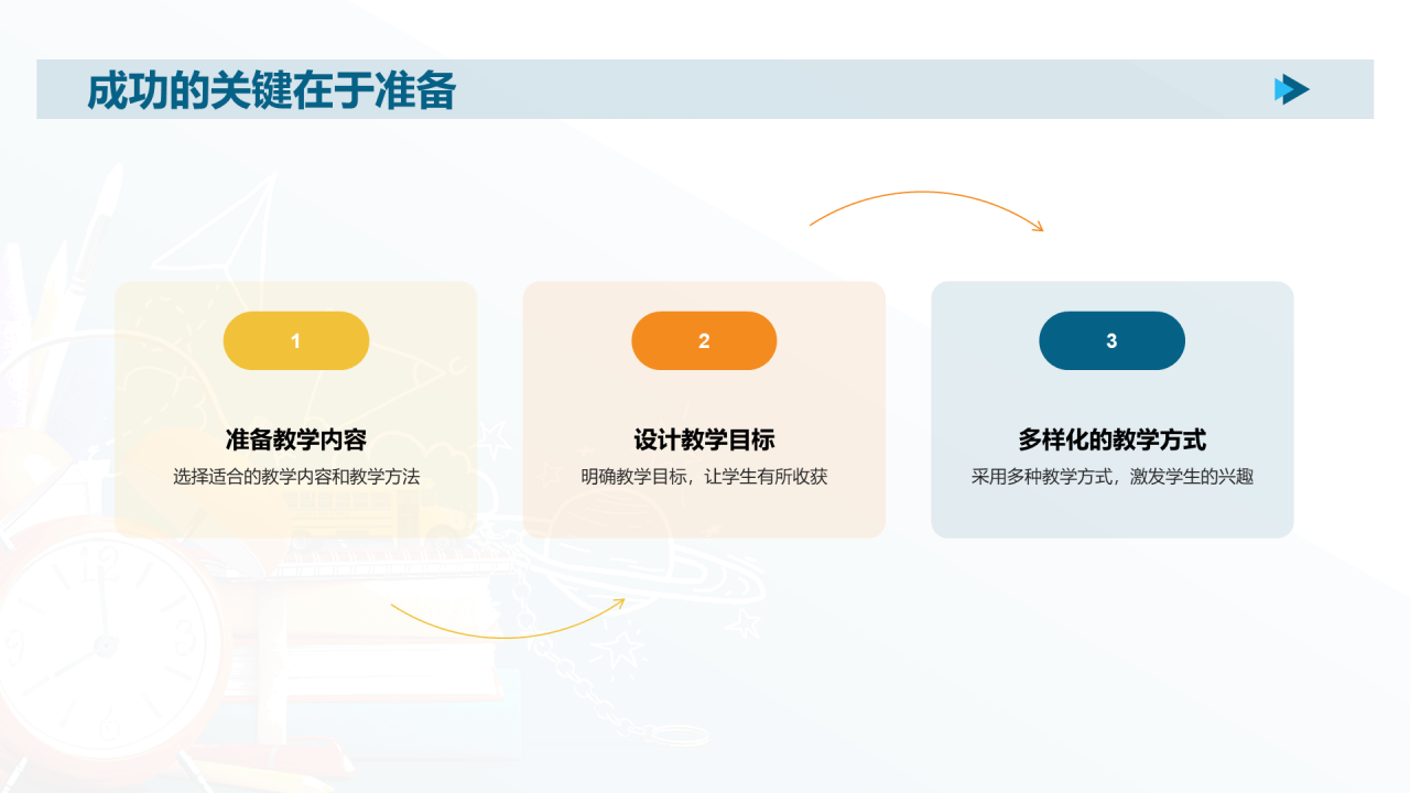 蓝色现代开学季启程新征程PPT模板