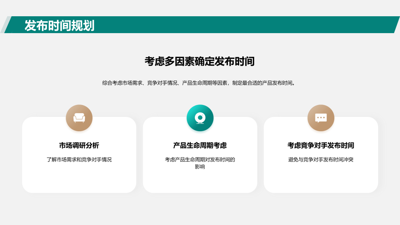 绿色简约高级通用发布会PPT模板