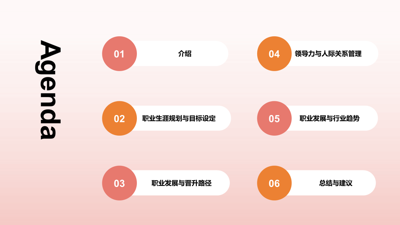 红色创意个人晋升发展规划述职PPT模板