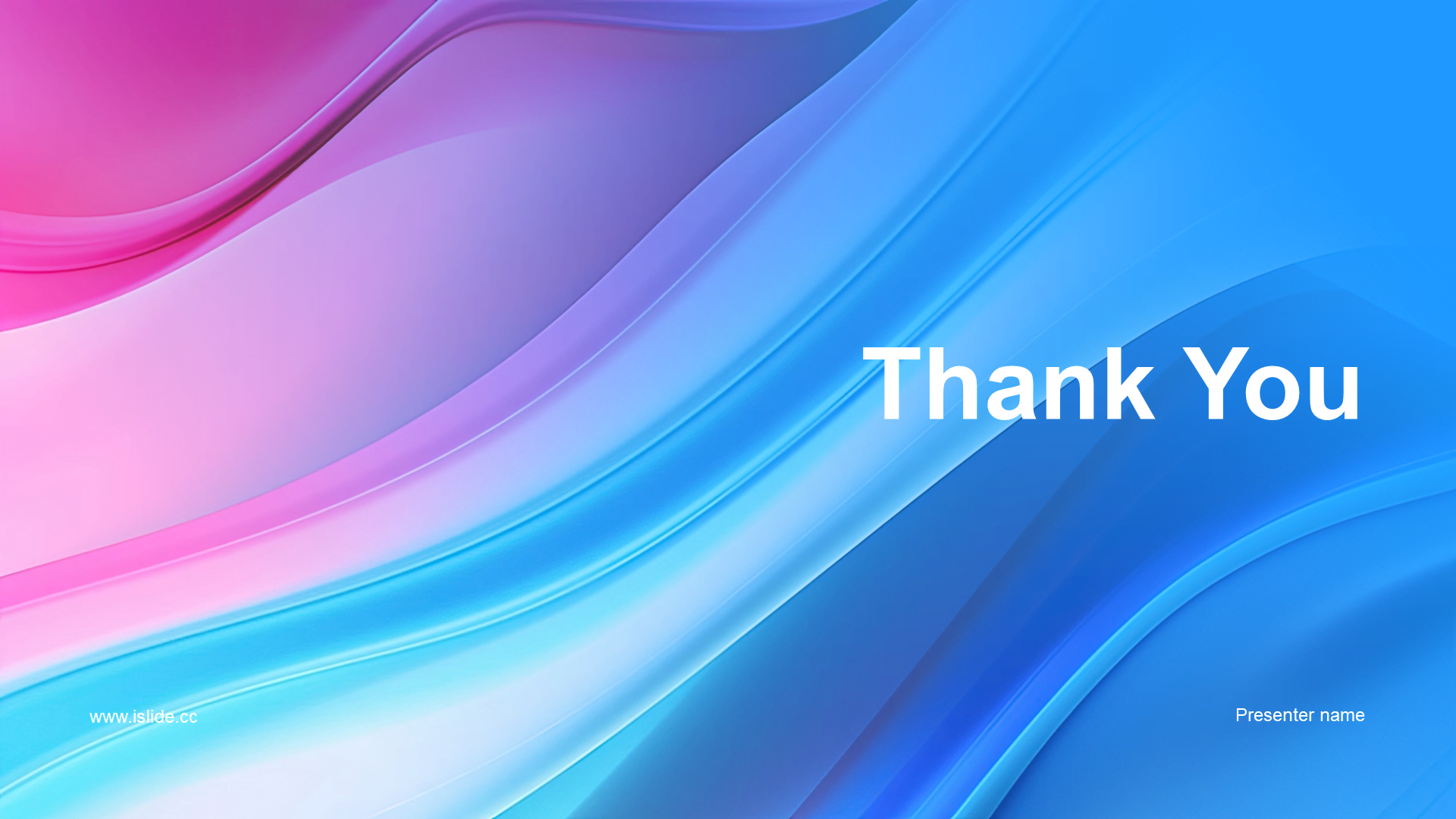 蓝粉色简约扁平艺术课程PPT主题