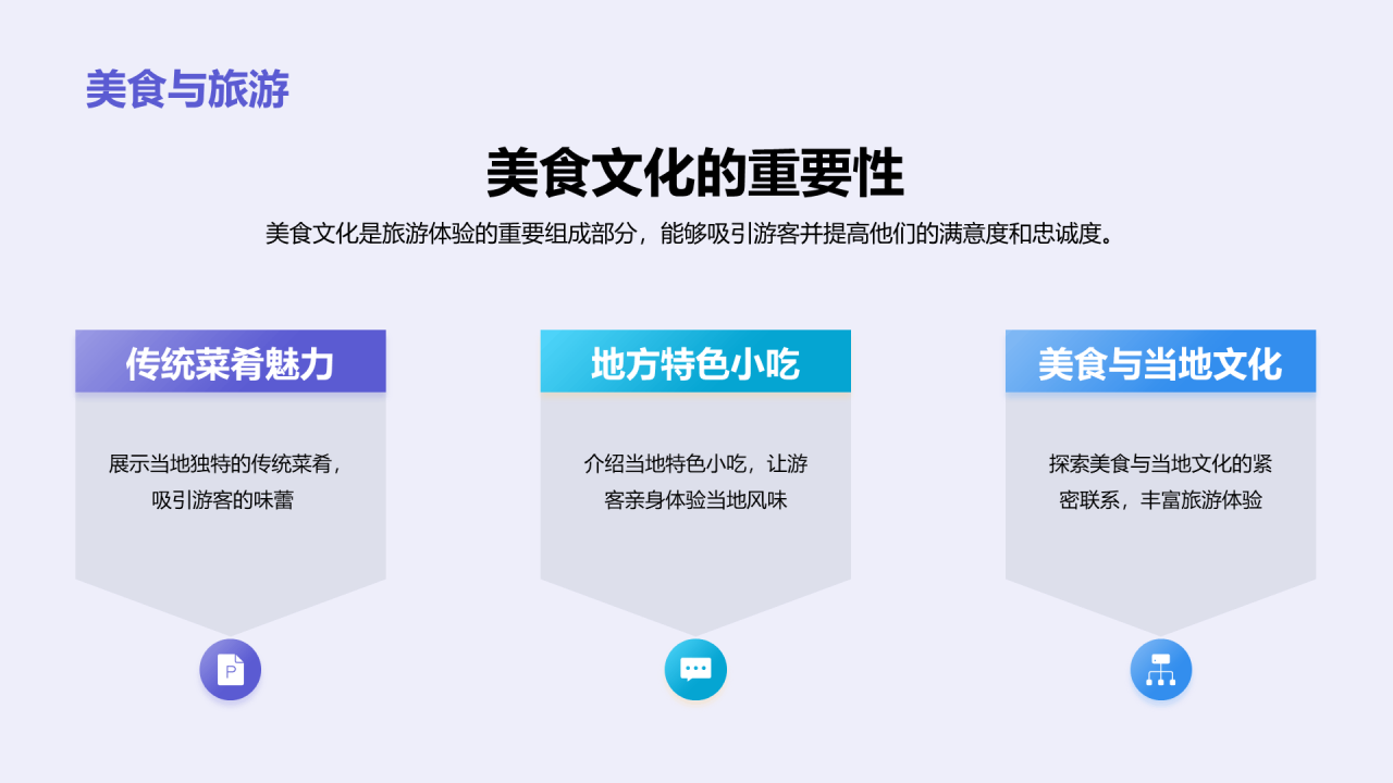 紫色现代商务新疆印象之旅PPT模板