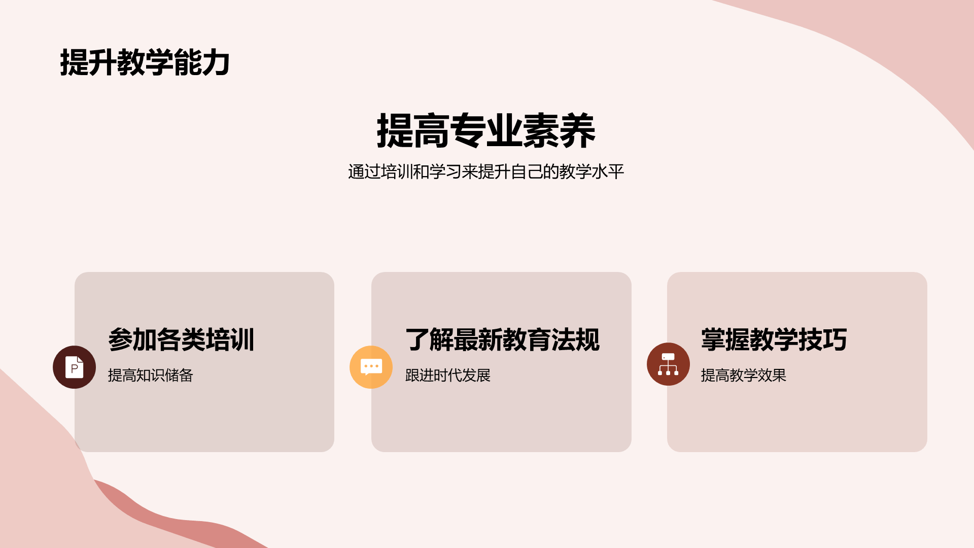 黄色商务现代教师节主题活动PPT模板