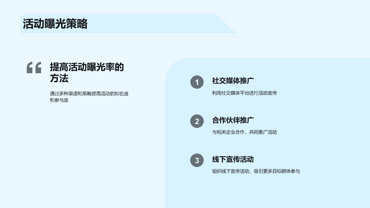蓝色商务现代自媒体引领IT互联网PPT模板