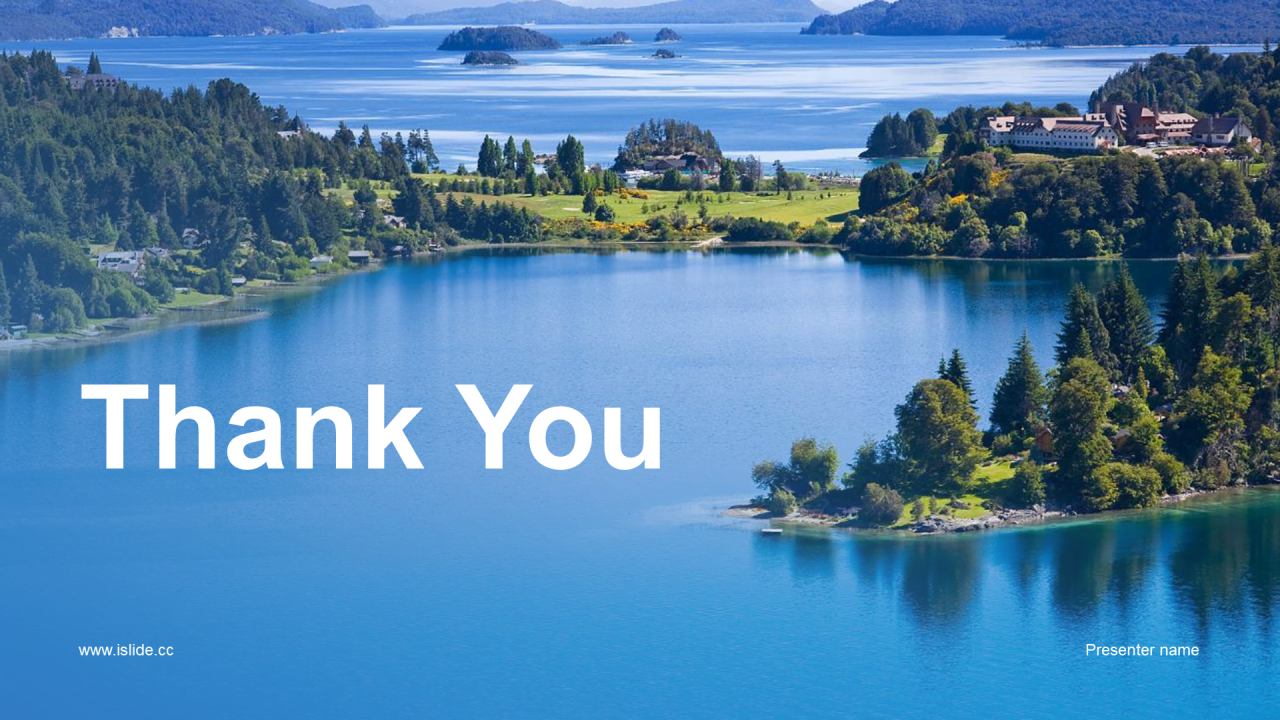 蓝色现代阿根廷旅游相册介绍PPT主题