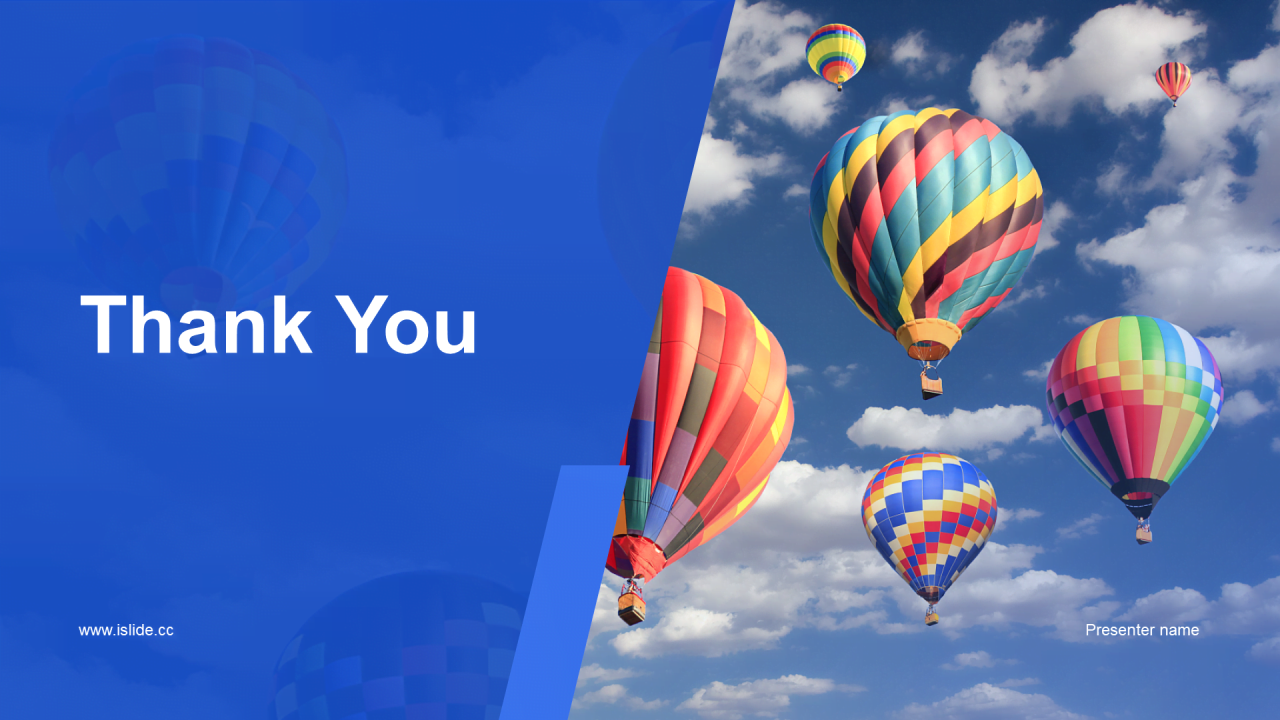 蓝色商务现代美好回忆旅游相册分享PPT模板