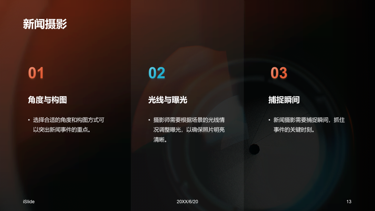 橙色商务现代新闻业求变之道PPT模板