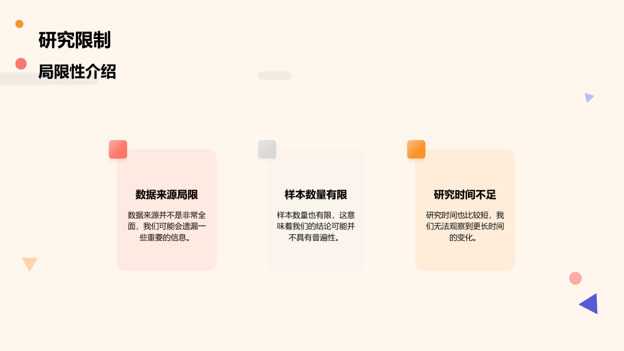 黄色卡通插画学术研究报告PPT模板