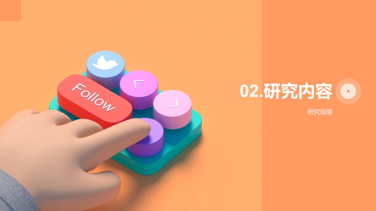 橙色创意本科专业论文答辩报告PPT模板