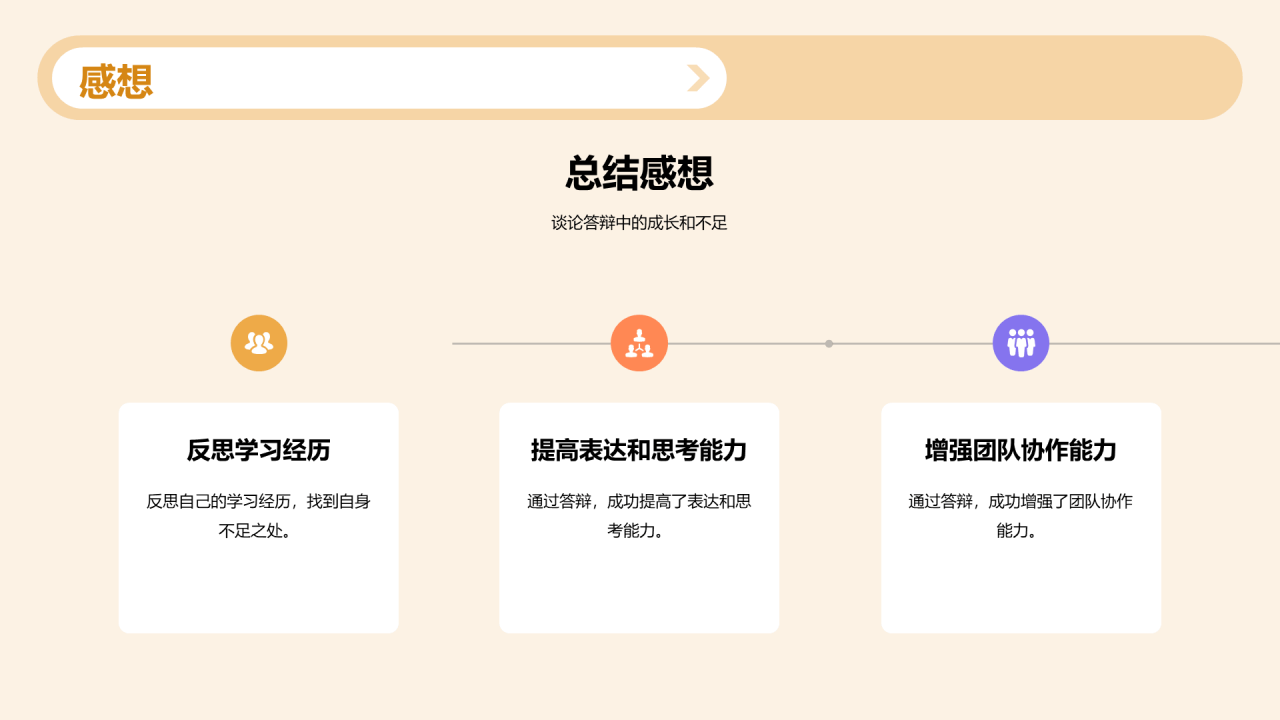 黄紫色插画文学专业学科答辩PPT模板