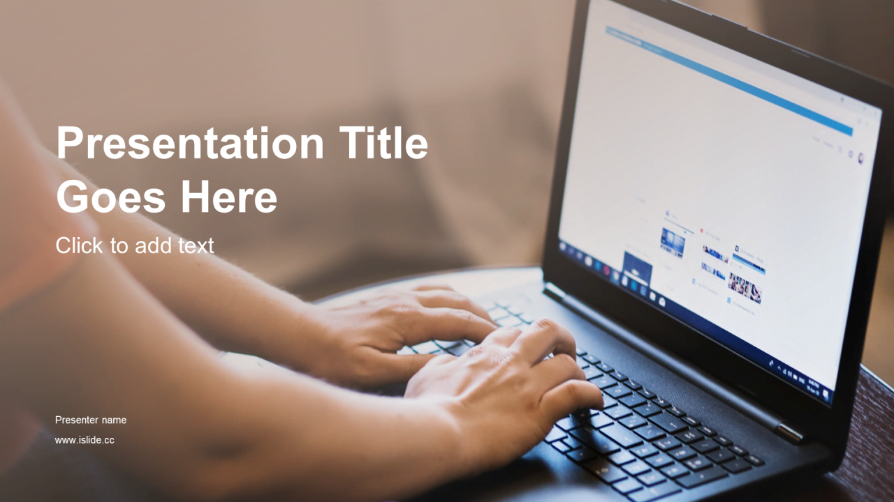 多色商务工作总结PPT主题