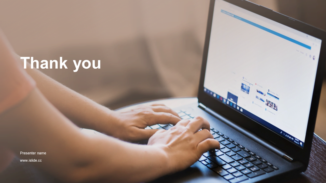 多色商务工作总结PPT主题