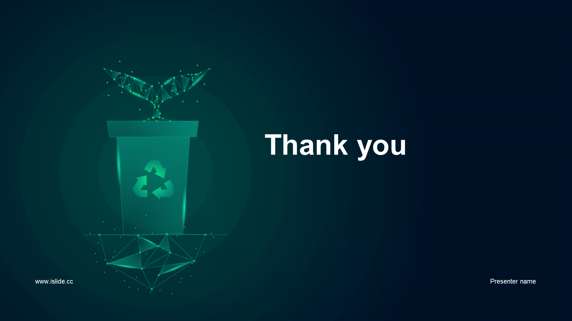 绿色创意环保新能源PPT主题