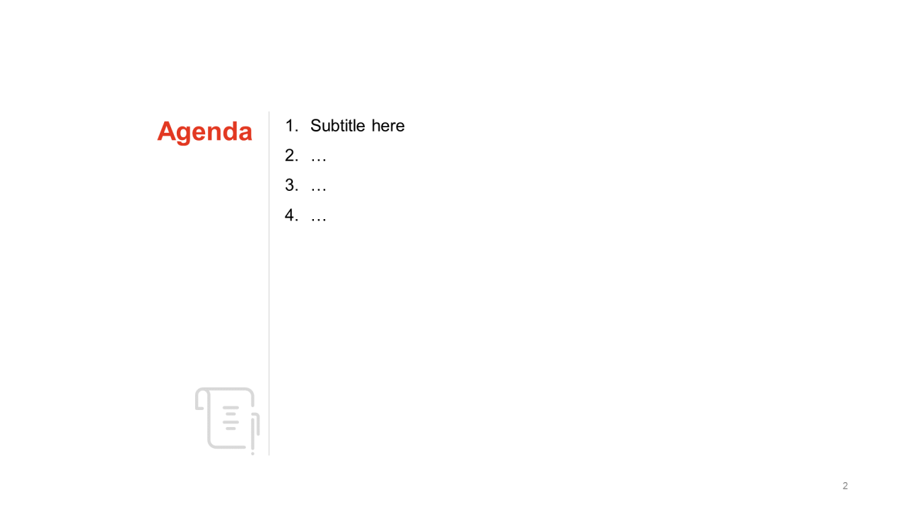 红色插画竞聘述职PPT主题