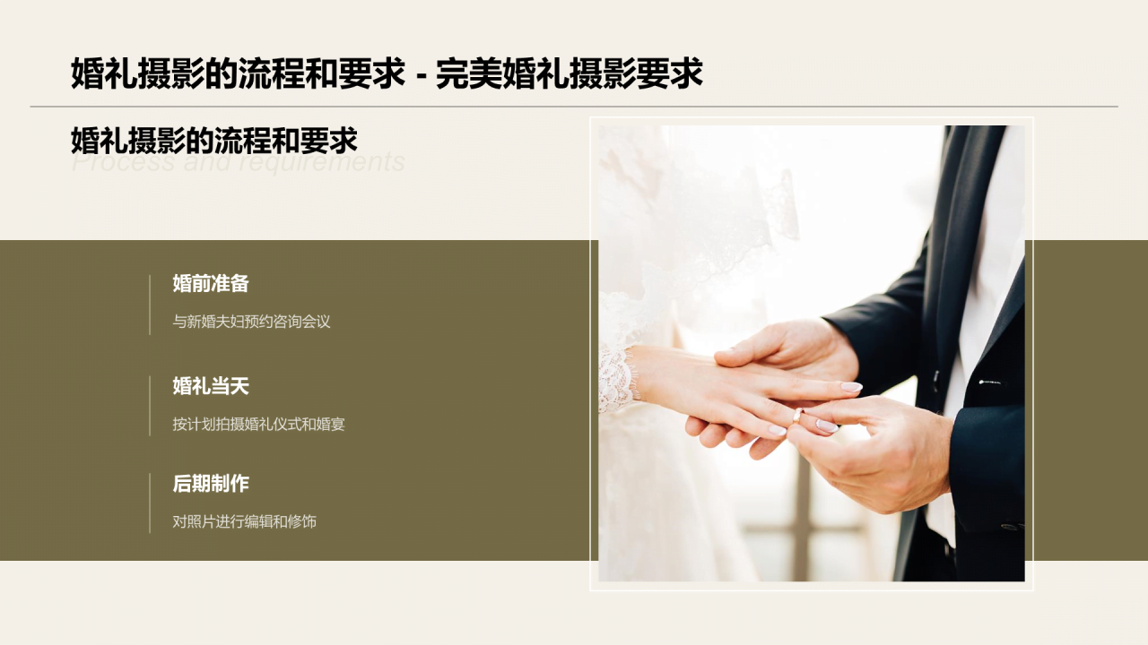 绿色商务现代婚礼记忆精彩瞬间定格相册展示PPT模板