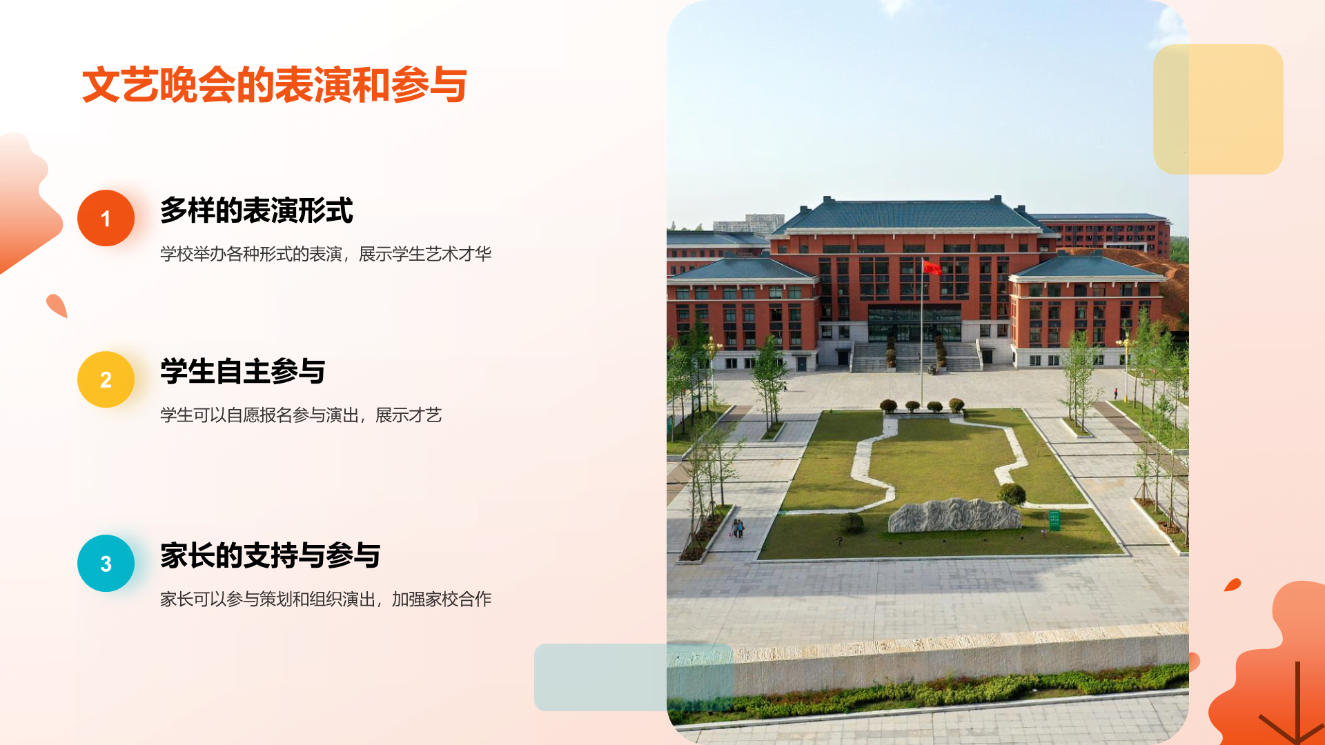 橙色商务现代周年校庆校庆相册展示PPT模板