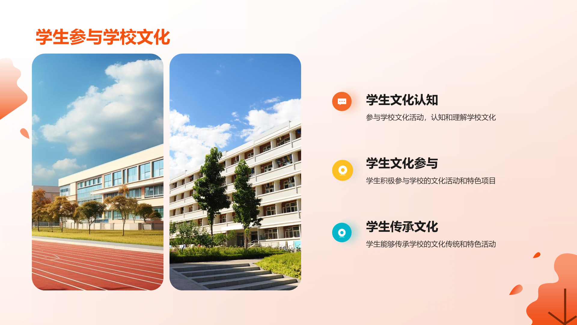 橙色商务现代周年校庆校庆相册展示PPT模板