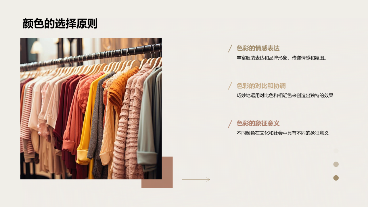 黄色商务现代服装设计创意分享相册展示PPT模板