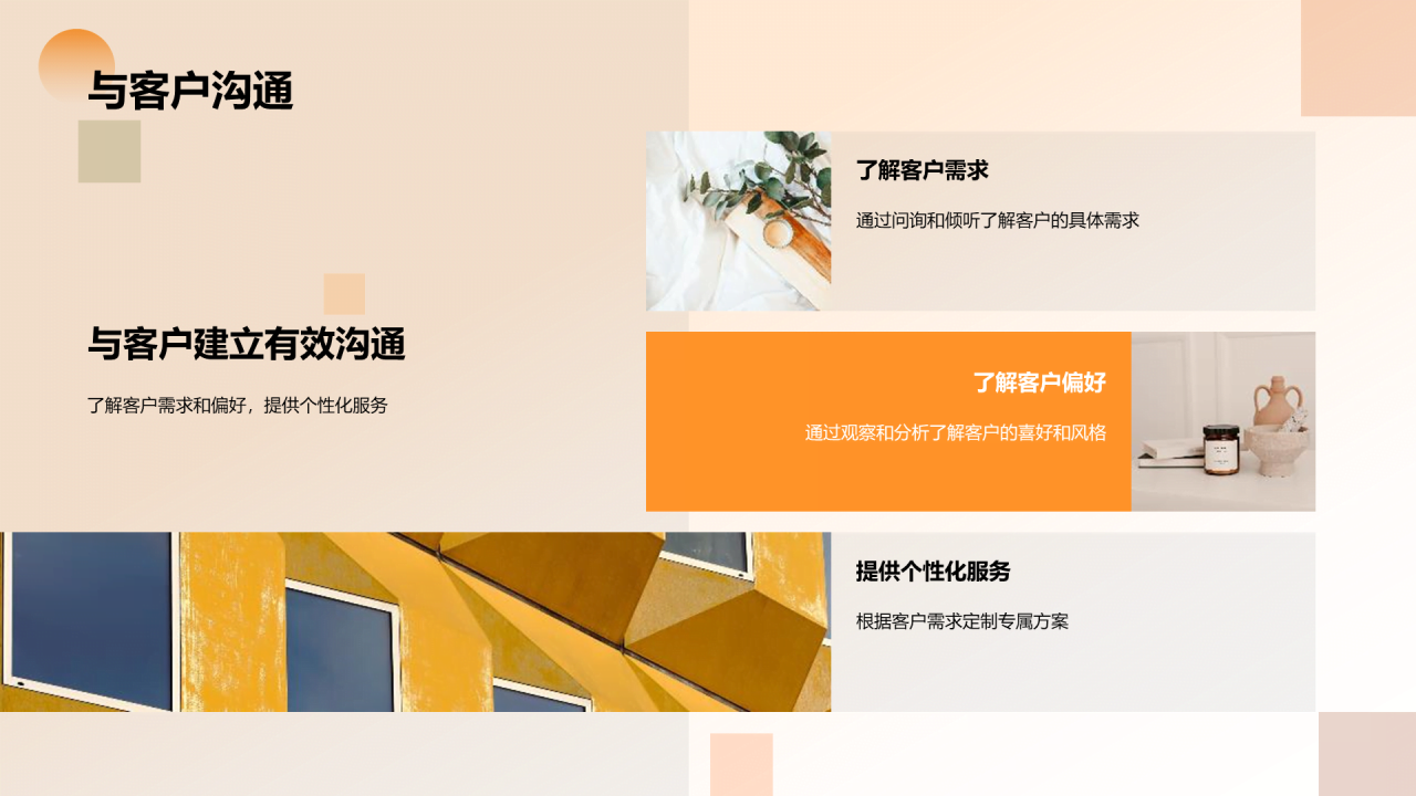 橙色商务现代家居行业产品演示 PPT画册
