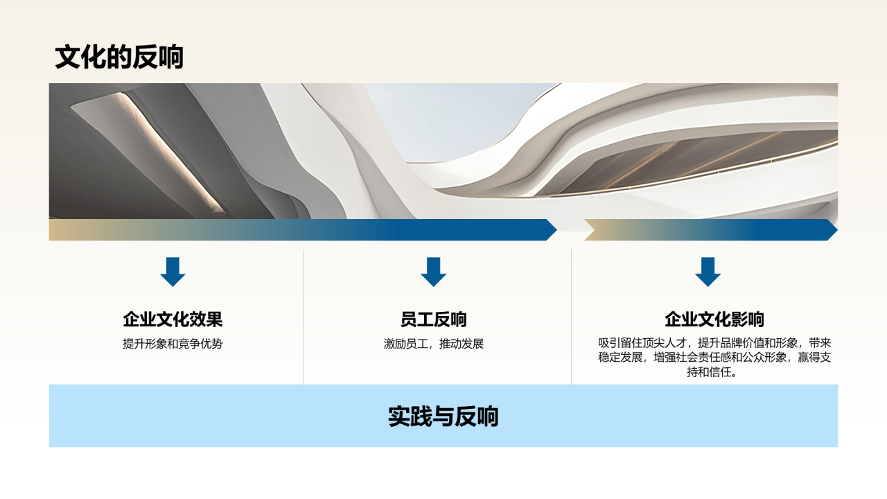 蓝色商务企业文化宣传PPT模板
