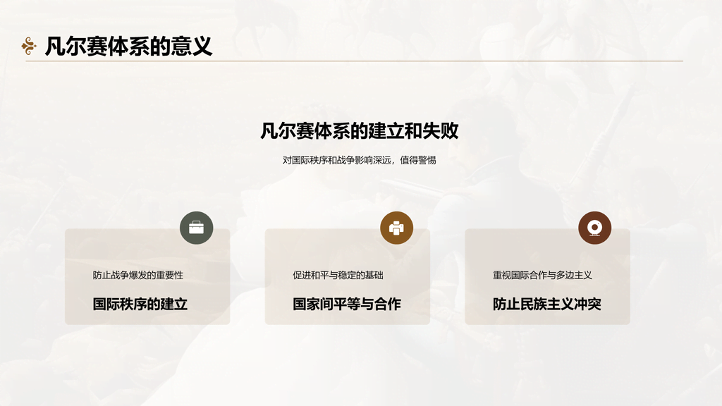 黄色复古读书笔记和平与战争培训课件PPT模板