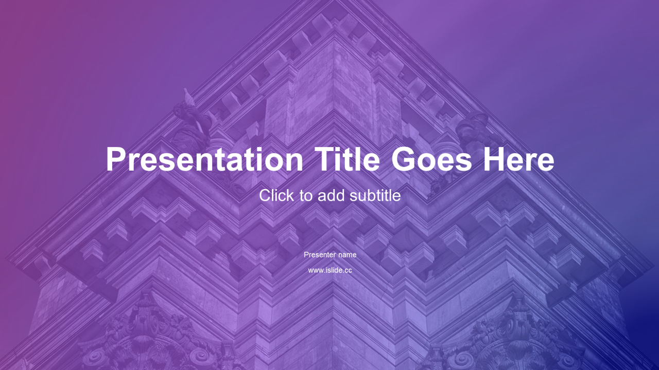 紫色商务工作总结培训课件PPT主题