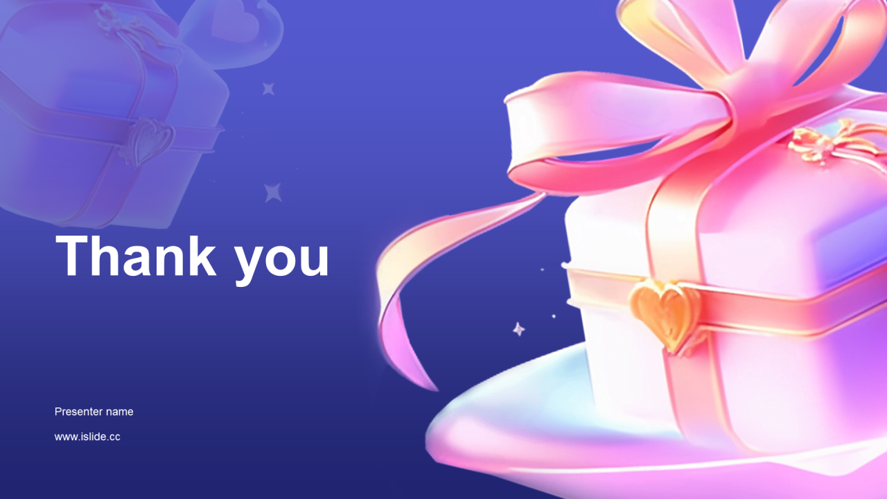 紫色3D创意酷炫双十二活动复盘PPT主题