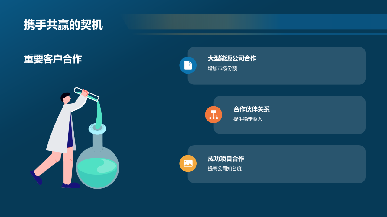 蓝色商务现代工业机械行业年终总结PPT模板