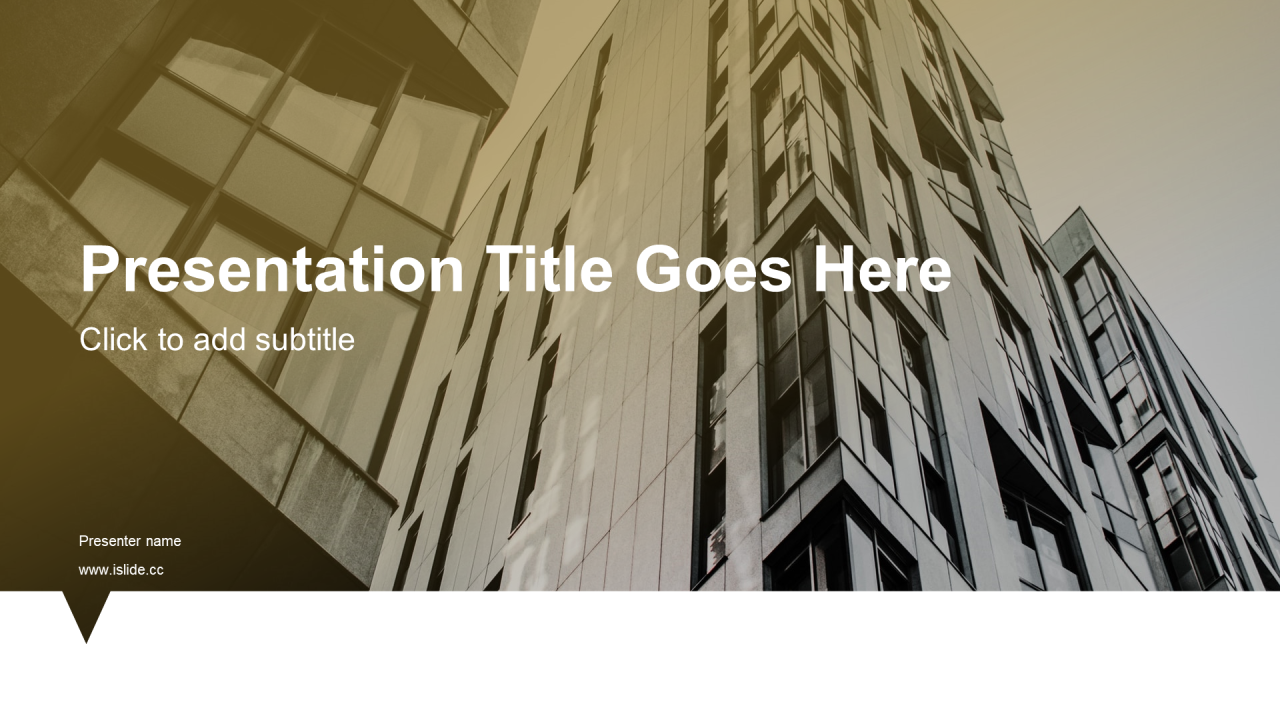 黄色商务工作总结PPT主题