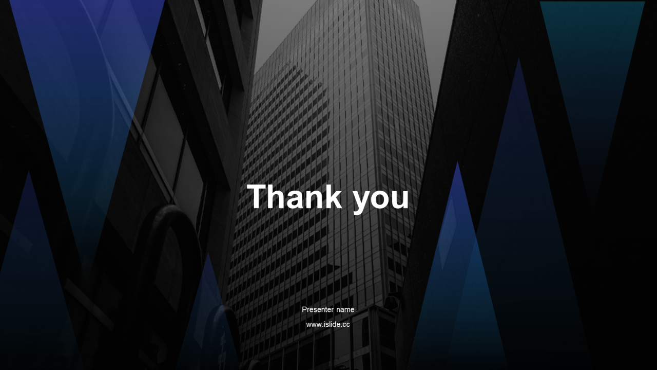 黑色简约风格年度工作汇报商业计划PPT素材