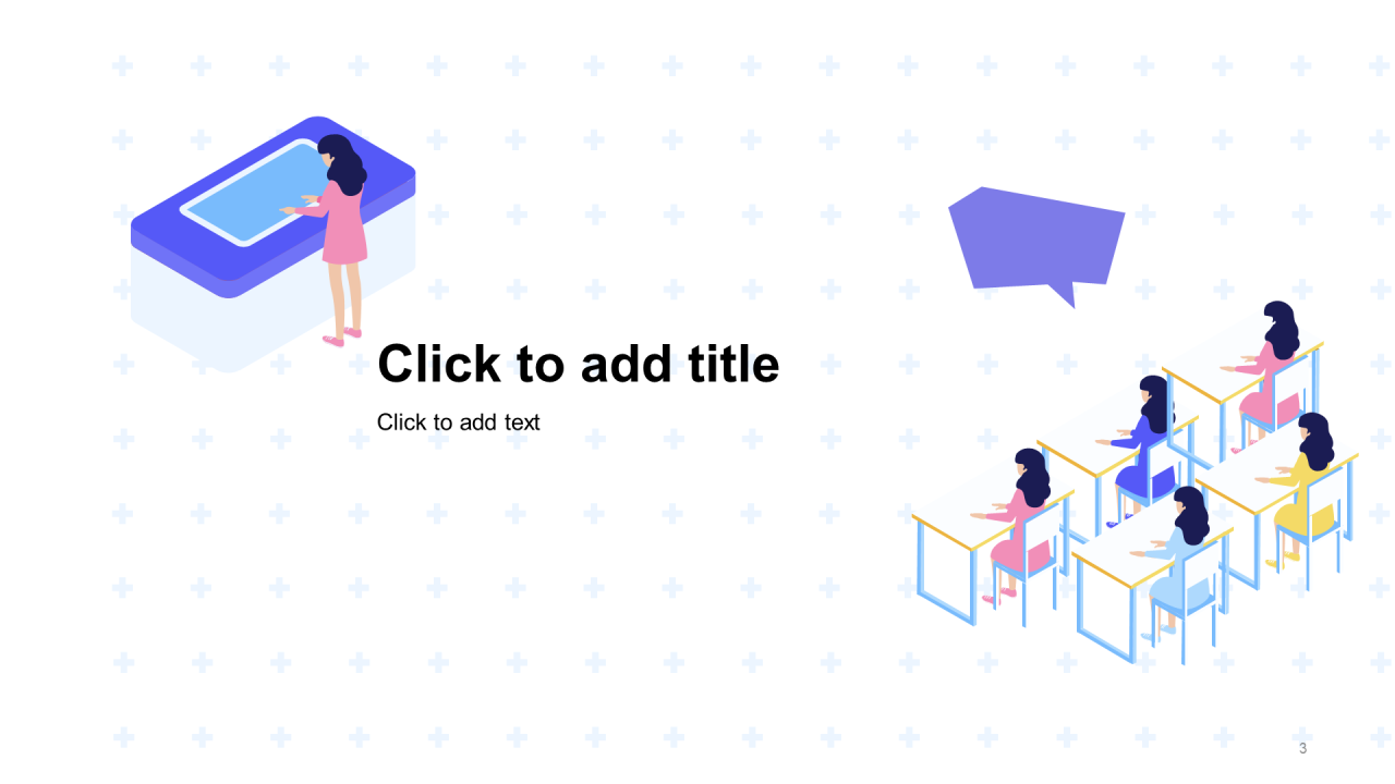 多色插画节日庆典PPT主题